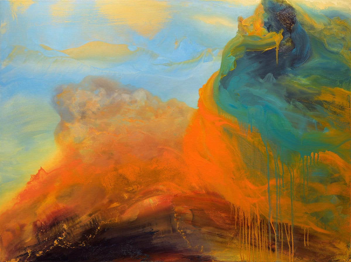 Abstract Oil Landscape Paintings by Samantha Keely Smith