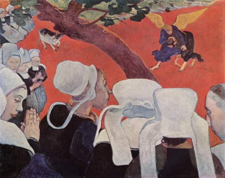 The Vision After the Sermon by Paul Gauguin