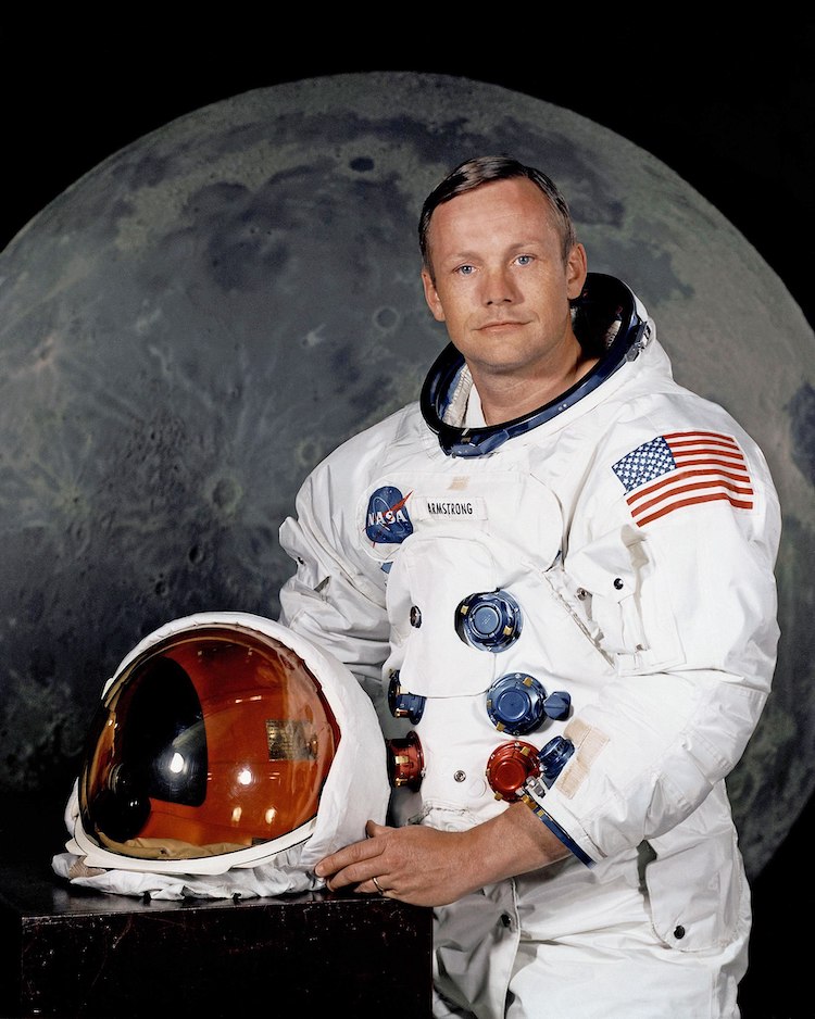 Portrait of NASA Astronaut Neil Armstrong