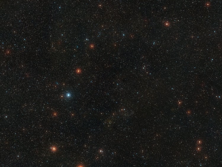 The sky surrounding the star V960 Mon